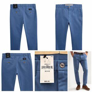 Banana Republic Factory Slim Fit Lived-In Chino Pants Blue